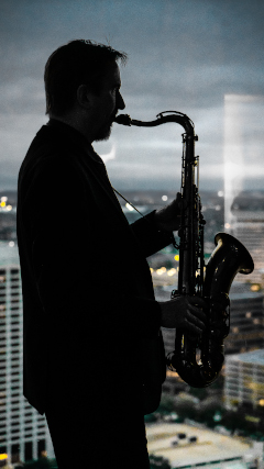 Jeff Robbins, silhouette